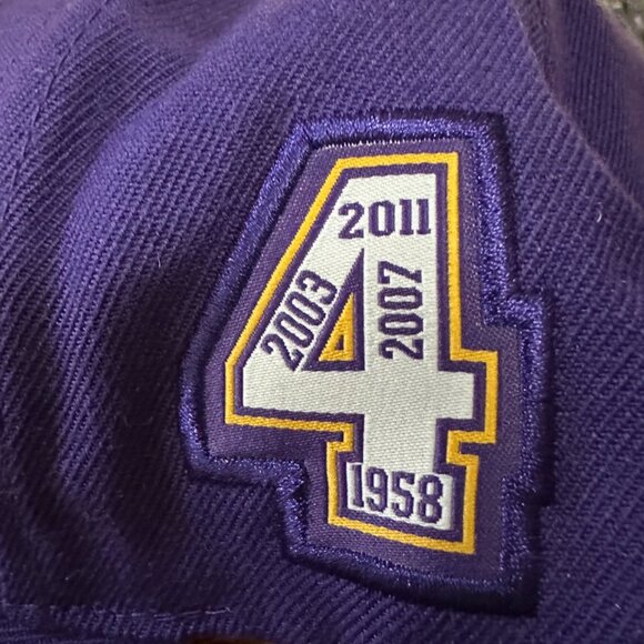 LSU Tigers Hat On Top Of The World Brand 3D National Champions 2011 velcro back - Picture 3 of 8